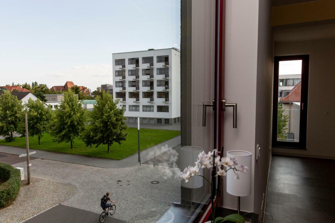 Appartements Am Bauhaus Dessau-Rosslau Exteriör bild